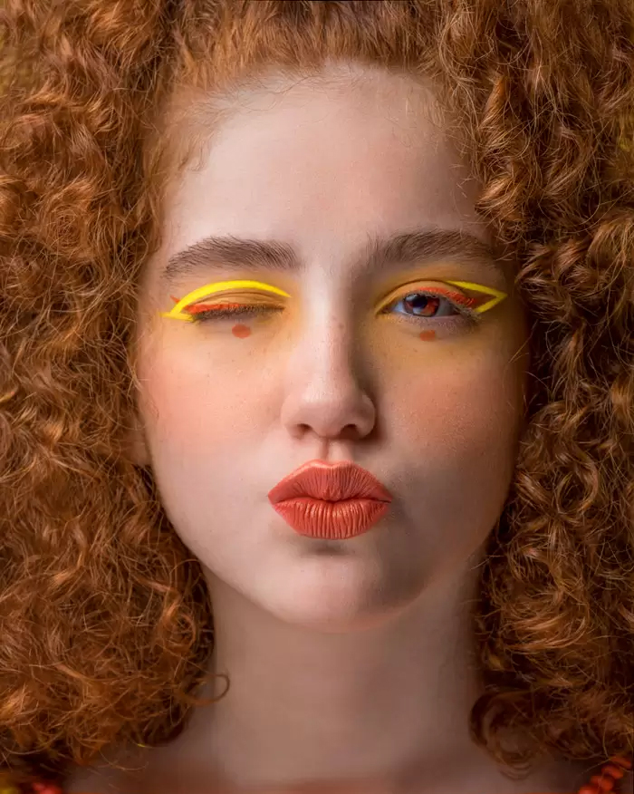 میکاپ حرفه ای خانم افروز بوجاریا