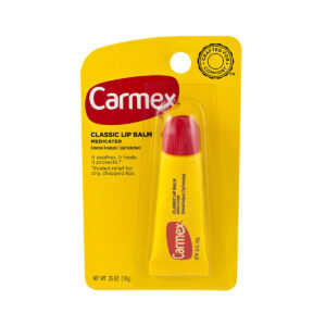 lip balm red and yellow