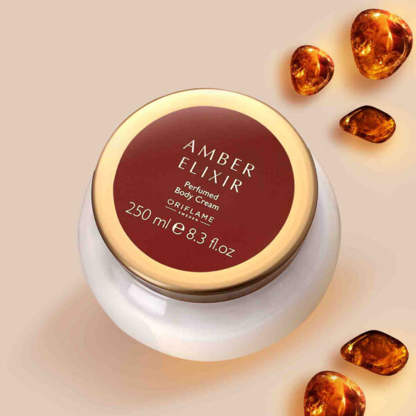 کرم مرطوب کننده بدن اوریفلیم Amber Elixir