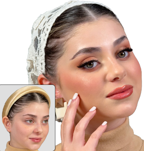 میکاپ طبیعی شیوا انزابی