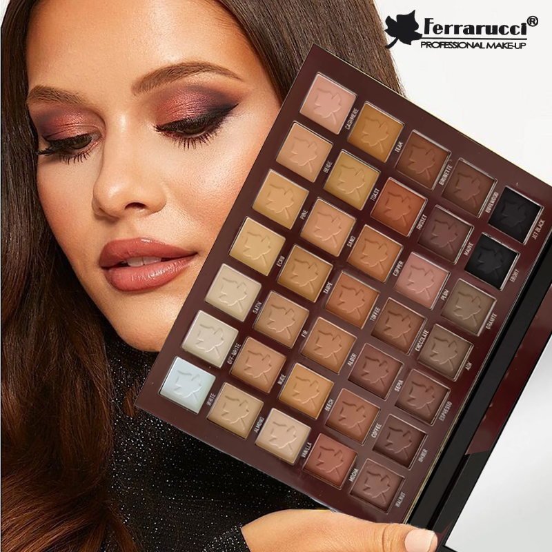 پالت سایه 35 رنگ فراروسی All Mattes