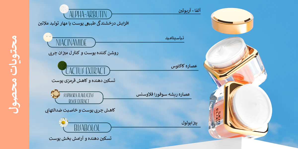 کرم نیاسینامید کارکتر CSK101